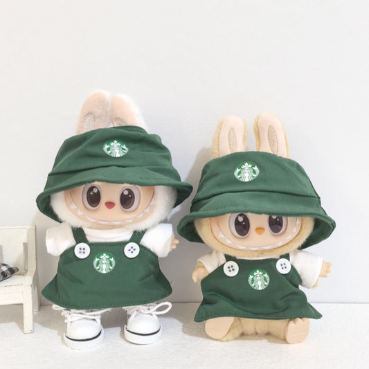 The Monsters Labubu Cloth STARBUCKS Staff